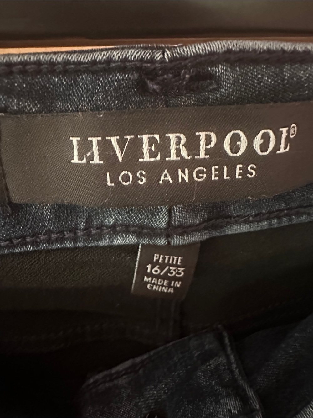 Liverpool Women's Skinny Jeans - Dark Blue Wash - Picture 3 of 5